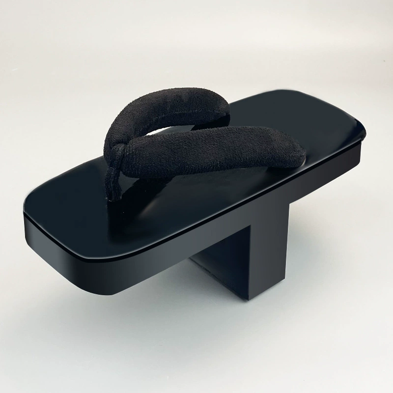 Японские толстые сабо женские кимоно черные шлепанцы COS