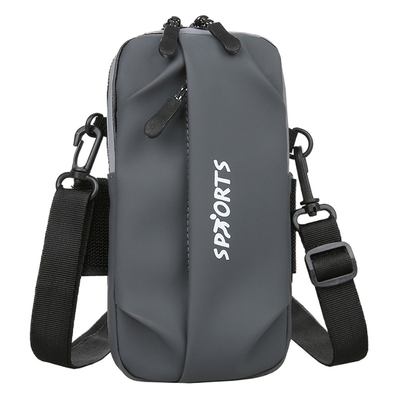 Men's and Women's Fitness Breathable Outdoor Riding Men's Arm Bag Casual Mobile Phone Bag Wholesale Trendy Bag Sports Crossbody Mobile Phone Bag