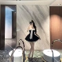 蓬蓬法式甜美拼接连衣裙