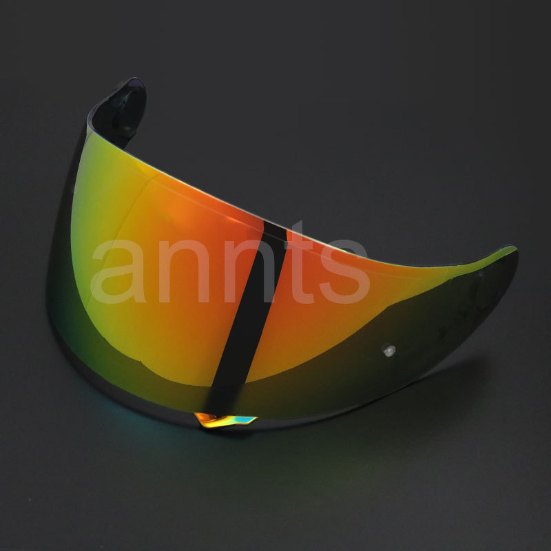 Suitable for Shoei Gt-Air 1/2 Generation Lens Color-Changing Film, Anti-Fog Sticker, Electroplated Color, Day and Night Universal Helmet Lens