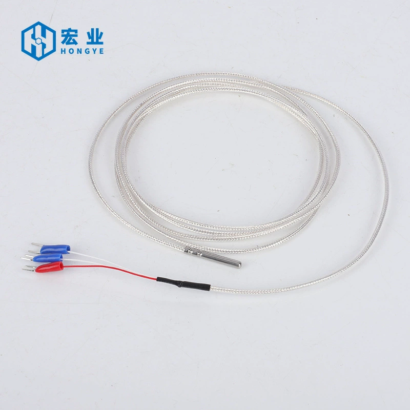 Сопротивление конечной грани датчика температуры зонда термального сопротивления платины ПТ100 водоустойчивое термальное