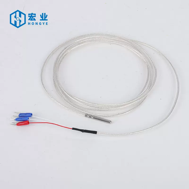 PT100铂热电阻防水探头wzp-035温度传感器 端面热电阻