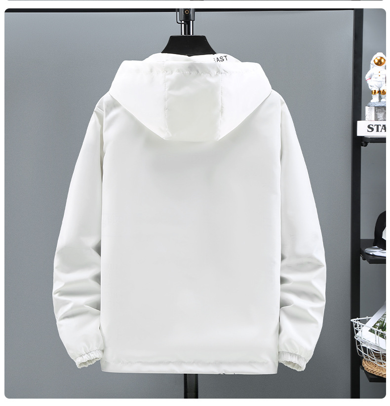 Oversize vändbar jacka för herr vår och höst stil_voghion.com