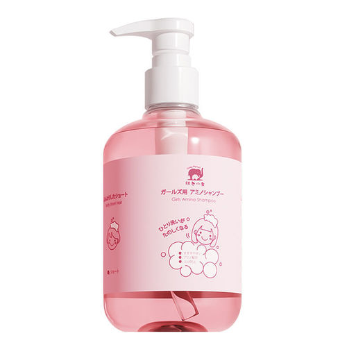 红色小象儿童洗发水女孩男童3岁以上中大童柔顺氨基酸290ml