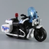 [警车摩托车白]