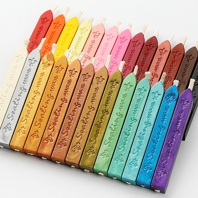 English cored fire paint wax vintage wax Sealing wax Sealing wax paint seal wax wholesale