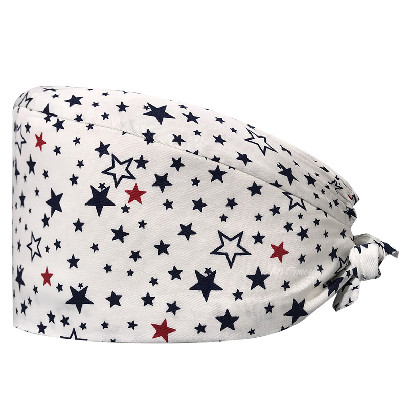 De gama alta de dibujos animados de Mickey patrón de dibujos animados casquillo de la enfermera médico casquillo quirúrgico mascota empleado tapa de trabajo AliExpress