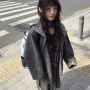 水洗秋冬co宽松夹克
