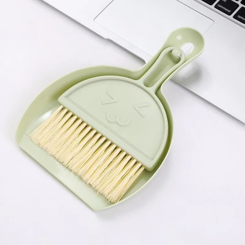 デスクトップミニほうきちりとりセットコンピュータキーボードクリーニングブラシベッドシーツカーペットほうき車のゴミと雑貨ブラシ|undefined