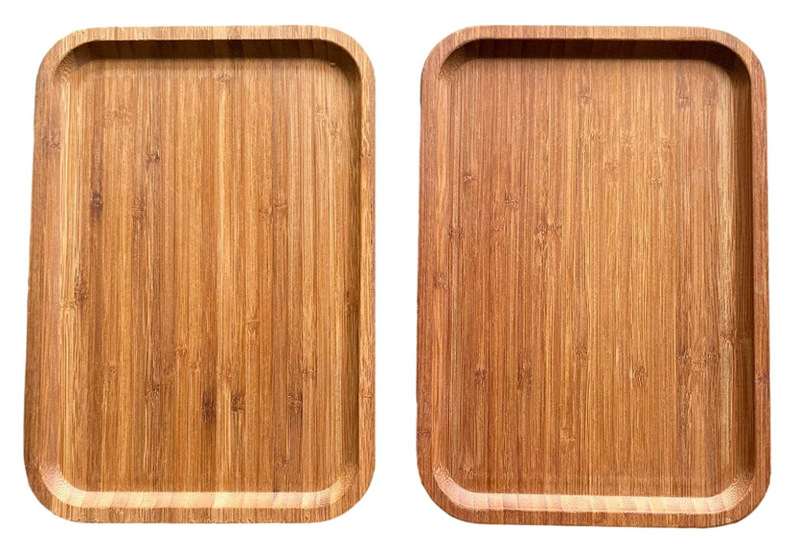 Exquisite serving plate cheese cooked food decorative bathroom kitchen plate, dinner plate, coffee wooden plate