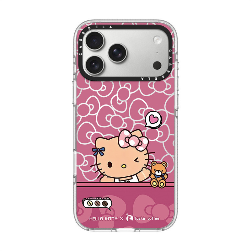 Hello Kitty co-branded phone case is suitable for Apple iPhone 18 Pro Max/18 Pro/17 Pro Max