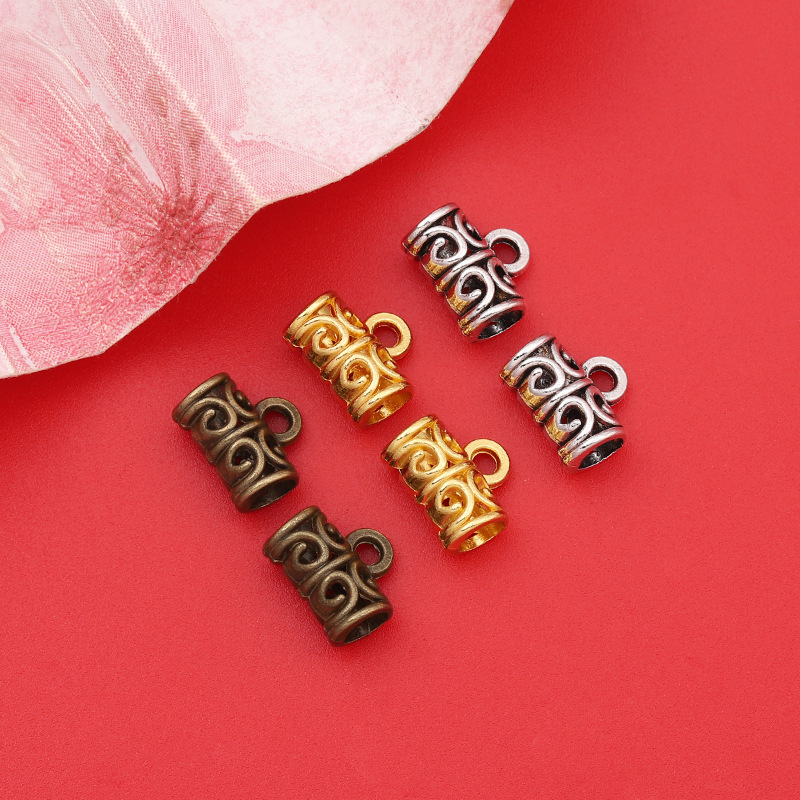 ZN3-2 ahueca hacia fuera tee medio DIY aleación de zinc accesorios de joyería suéter cadena pulsera clavícula cadena colgante fábrica al por mayor