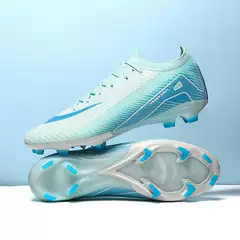 Cross-Border Putian Spiked Fly-Knit Low-Top Shoes Wholesale Broken Spike Messi Football Shoes Men's and Women's Youth Training Sports Shoes