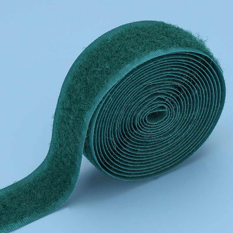 Velcro de color al por mayor 2cm de ancho gancho texturizado sin adhesivo de espalda pegatina madre ropa de bebé zapatos y sombreros pegados hebilla