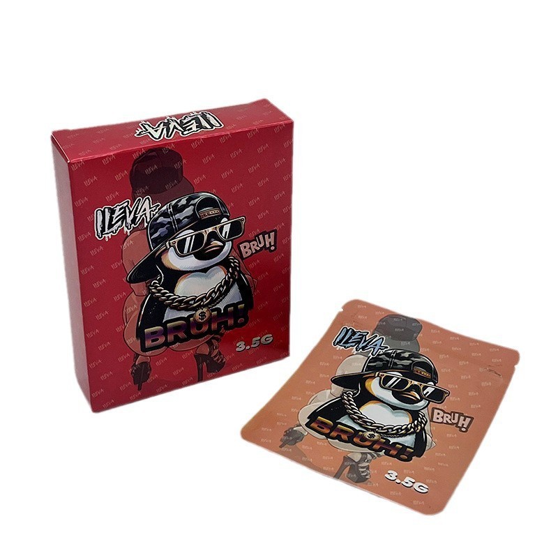 3.5克镭射袋 烟草袋 COOKIES跨境电商包装袋 3.5克包装袋 现货发