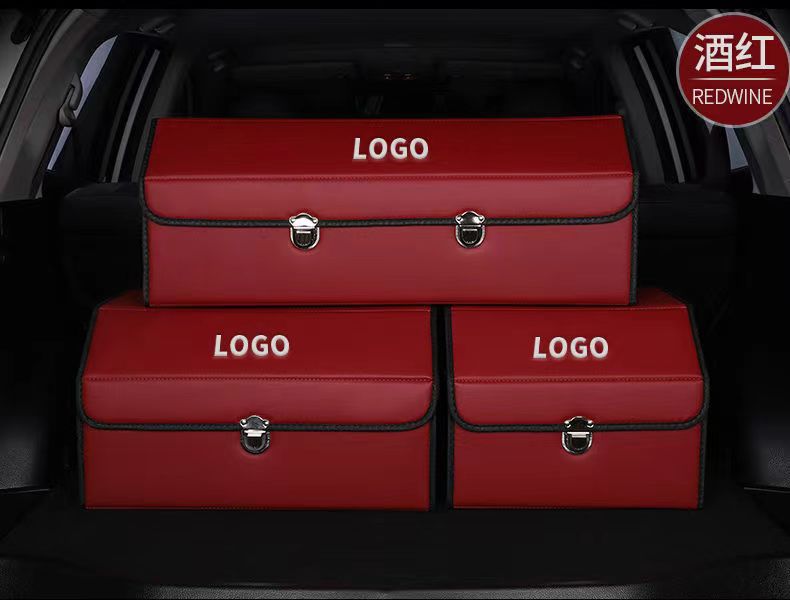 Caja de almacenamiento multifuncional de almacenamiento de maletero de coche transfronterizo caja de almacenamiento de gran capacidad caja de almacenamiento de coche plegable