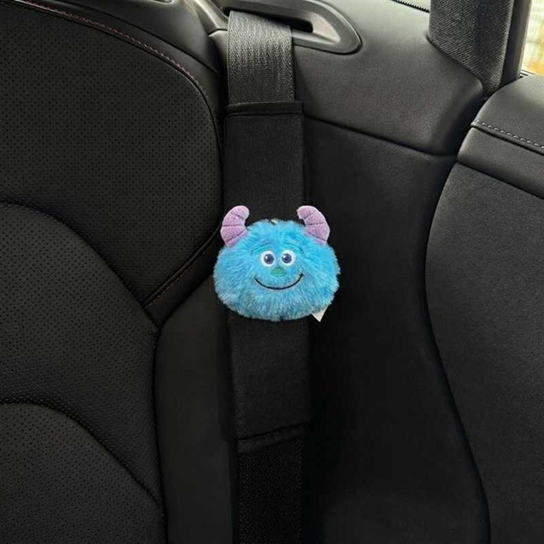 Car Seatbelt Shoulder Pads, Cute Plush Car Interior Dolls, New Car Gifts