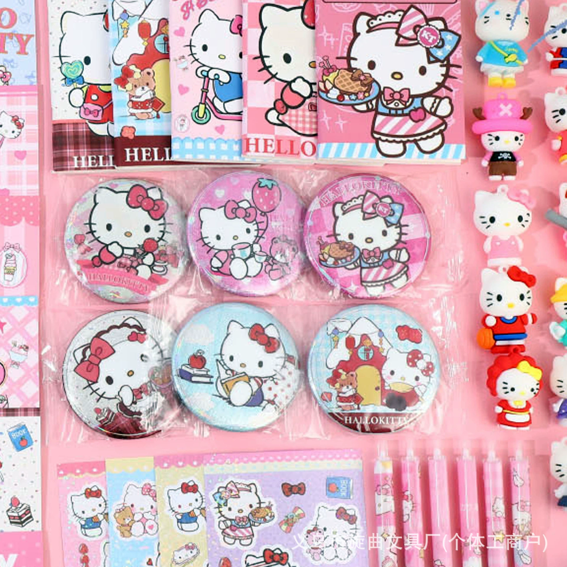 Китти Hello Kitty, мультяшная канцелярия, книги, набор