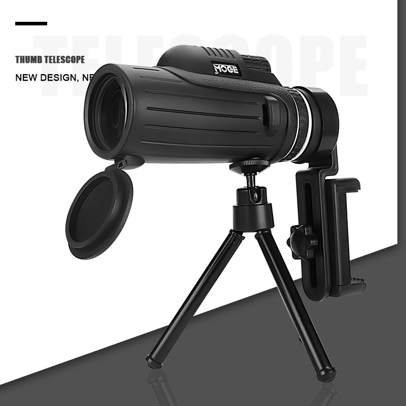 摩哥40x60竖条白牙单筒拍照望远镜微光夜视高倍高清非红外1000