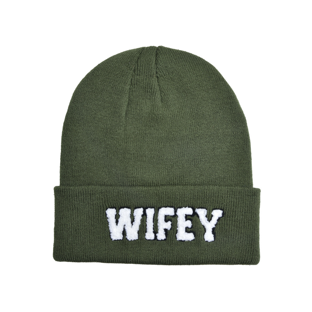 Unisex Original Design Letter Eaveless Wool Cap display picture 27