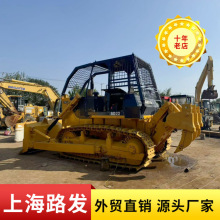 推土机绞盘卷扬森林伐木装置驾驶防护网二手山推SD22F出口160卡特