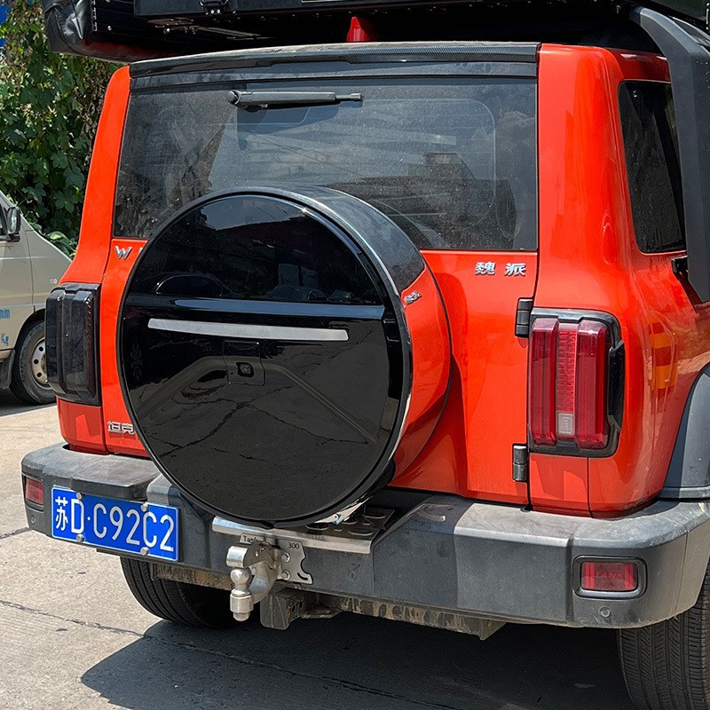 Suitable for 13-24 Models of Tank 300 Spare Tire Cover, Large g Model Tank 300 Spare Tire Cover with Camera Hole