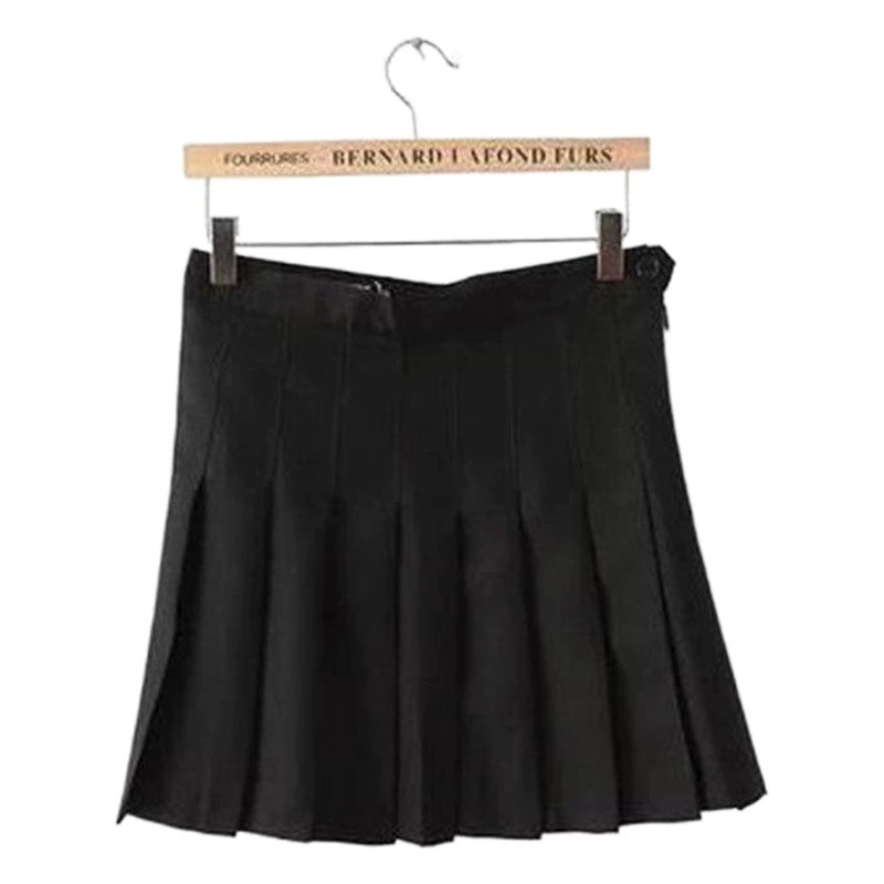 Плиссированная юбка Весна и осень Новая Корейская версия однотонной модной женской юбки больших размеров от производителей оптовых поставок