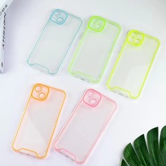 Luminous Phone Case for iPhone 15 Pro Max, Transparent TPU Case with Glow, Compatible with XR 13
