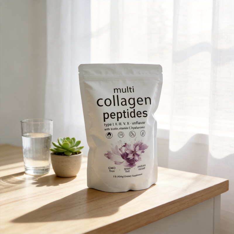 A Variety of Collagen Powders in Stock for Cross-Border Sales, Multi Collagen Powder Tk, a Hot-Selling Product, Direct Sales from the Factory