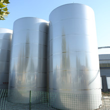 不锈钢储罐 酒精罐 食用油罐 葡萄酒储存罐适用于大型工厂