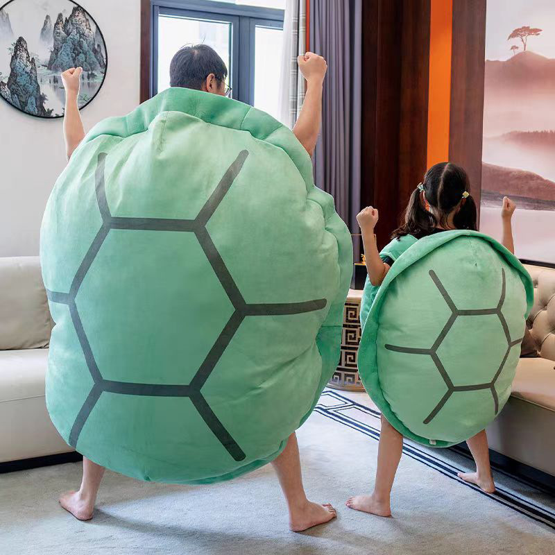 1.3 m Turtle Shell Pillow Wearable Doll Special Sleeping Sleeping Bag Doll Plush Giant Lazy Wear Oversized