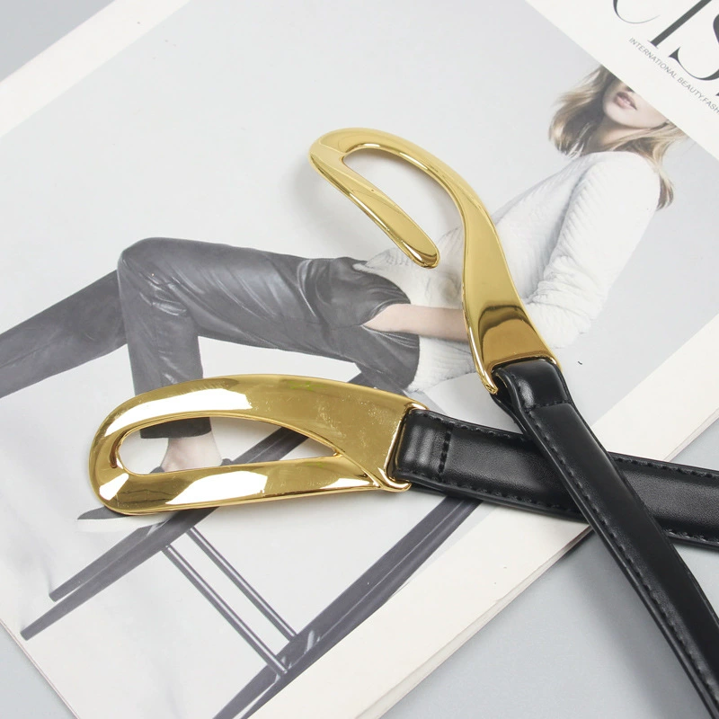 Retro leather belt, decorations, dress, jacket, universal set, genuine leather