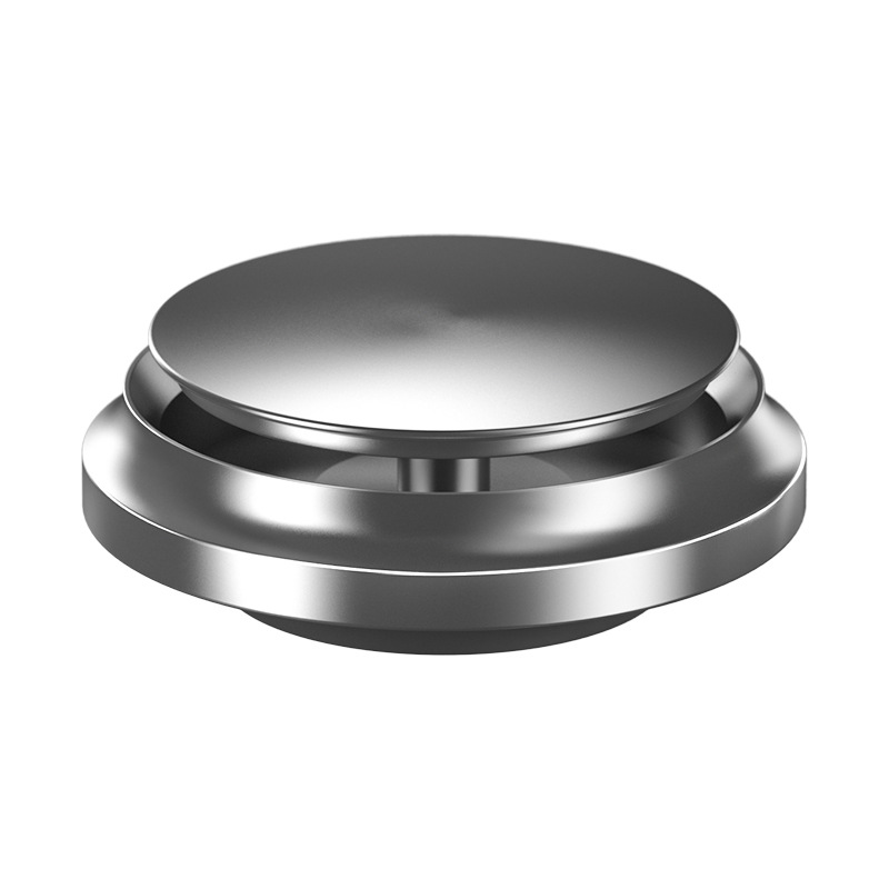 Nuevo platillo volante forma decoración coche perfume base de metal bálsamo sólido coche suministros al por mayor coche aromaterapia