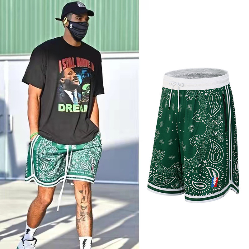 Summer Celtics Tatum Sports Basketball Casual Loose Board Shorts Men