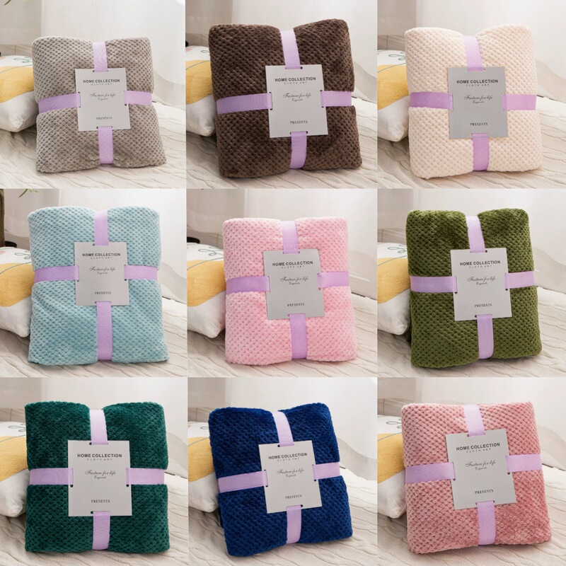 Wholesale thick blankets for foreign trade, office nap blankets, sofa air conditioning blankets, shawl blankets, fleece gift blankets Wholesale thick blankets for foreign trade, office nap blankets, sofa air conditioning blankets, shawl blankets, fleece gift blankets