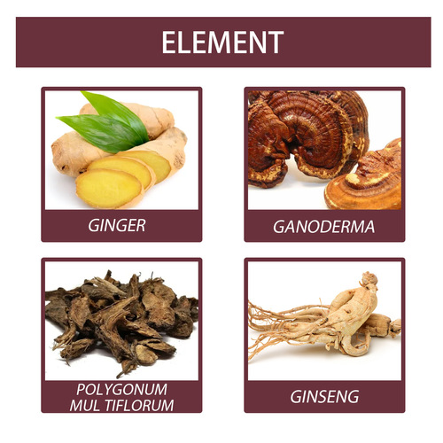 South Moon Herbal Black Hair Essence Polygonum multiflorum herbal essence moisturizes and cares for natural black hair, smooth and shiny