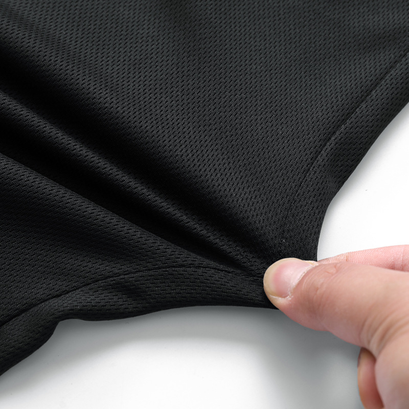 Verano hombre de tamaño europeo manga corta cuello redondo traje deportivo casual de alta calidad moda transfronteriza cuello deportivo manga corta hombre