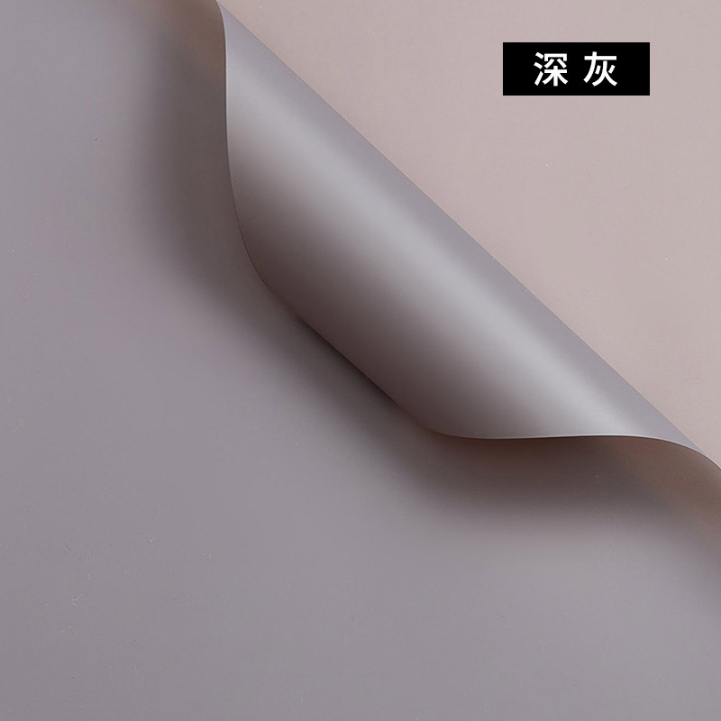 Papel de embalaje de ramo, papel de regalo de papel Ouya de dos colores, papel de regalo de flores, papel de bricolaje floral, papel de embalaje, papel de flores Han Su