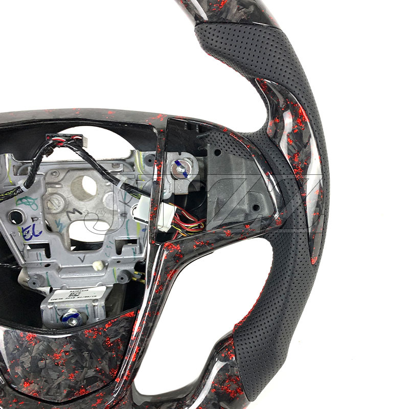 Suitable for Cadillac ATS-V CTS-V 2010- 2017 steering wheel carbon fiber upgrade modification