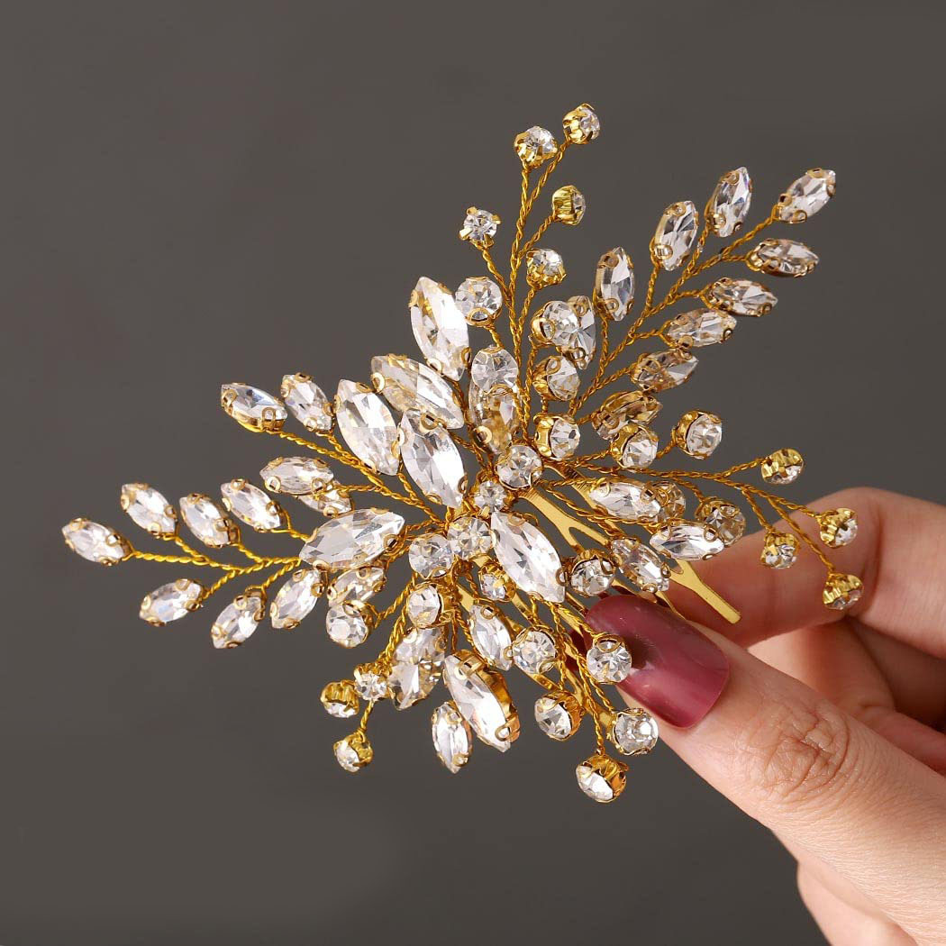 Simple Style, Classic Style Style Women's Simple Style Classic Style Solid Color Metal Inlay Rhinestones Hair Clip