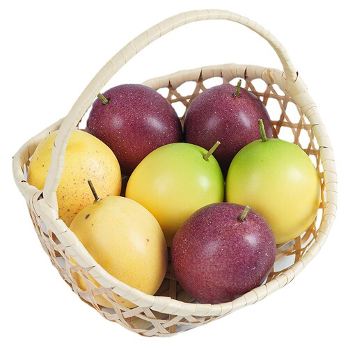 Light foam passion fruit golden fruit model fruit shop decoration window ornaments manufacturer direct sales simulated passion fruit