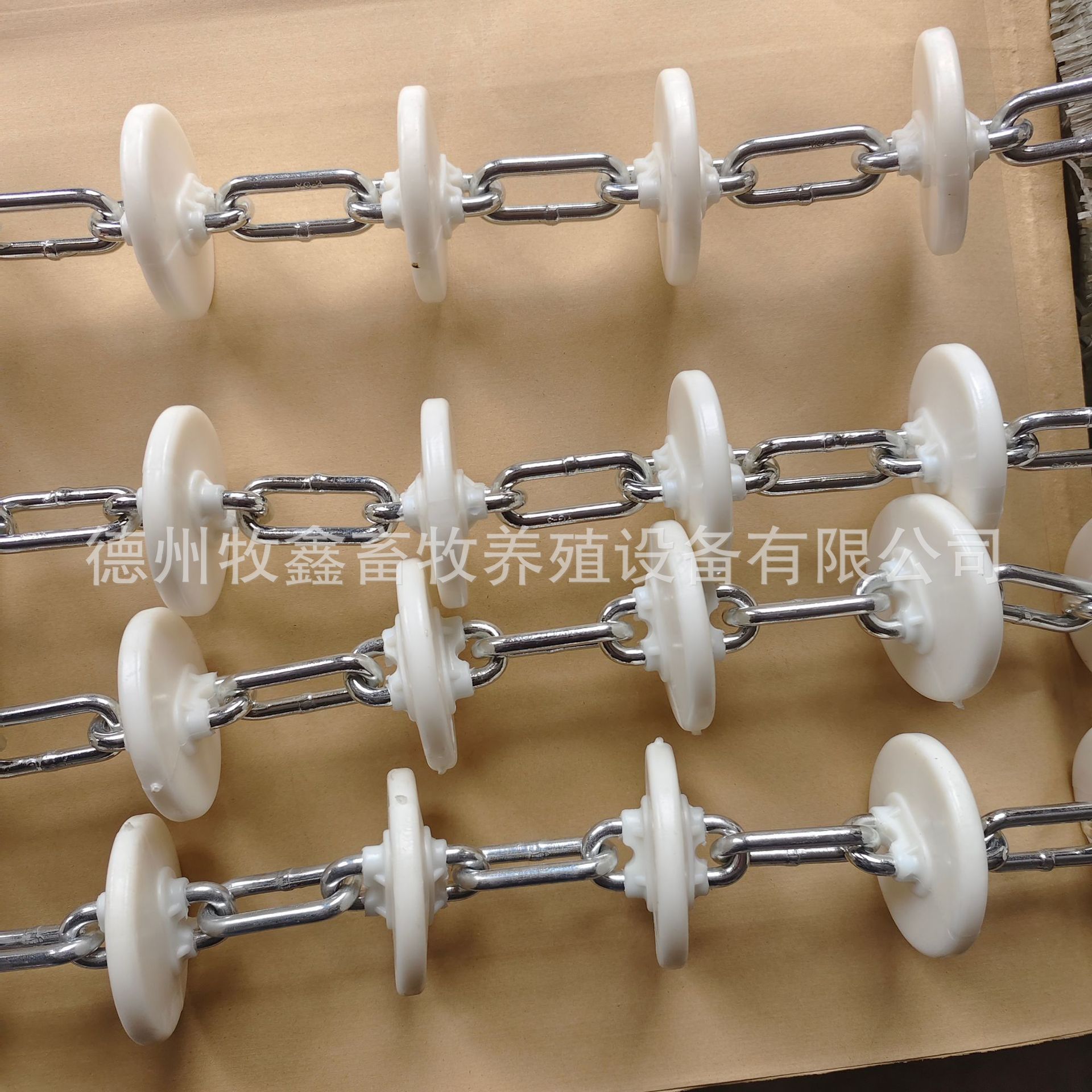 养殖设备料线自动化养猪90管赛盘链条上料系统102管赛盘链条