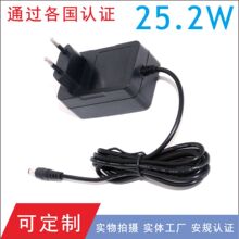 19V1.2A韩国标准24W车载电源适配器过UL CE GS 4V电源GS澳规