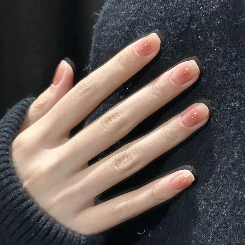 Yi danza de uñas de desgaste largo pegatinas diamante parche de uñas terminado uñas falsas en línea celebridad mismo estilo parche desmontable