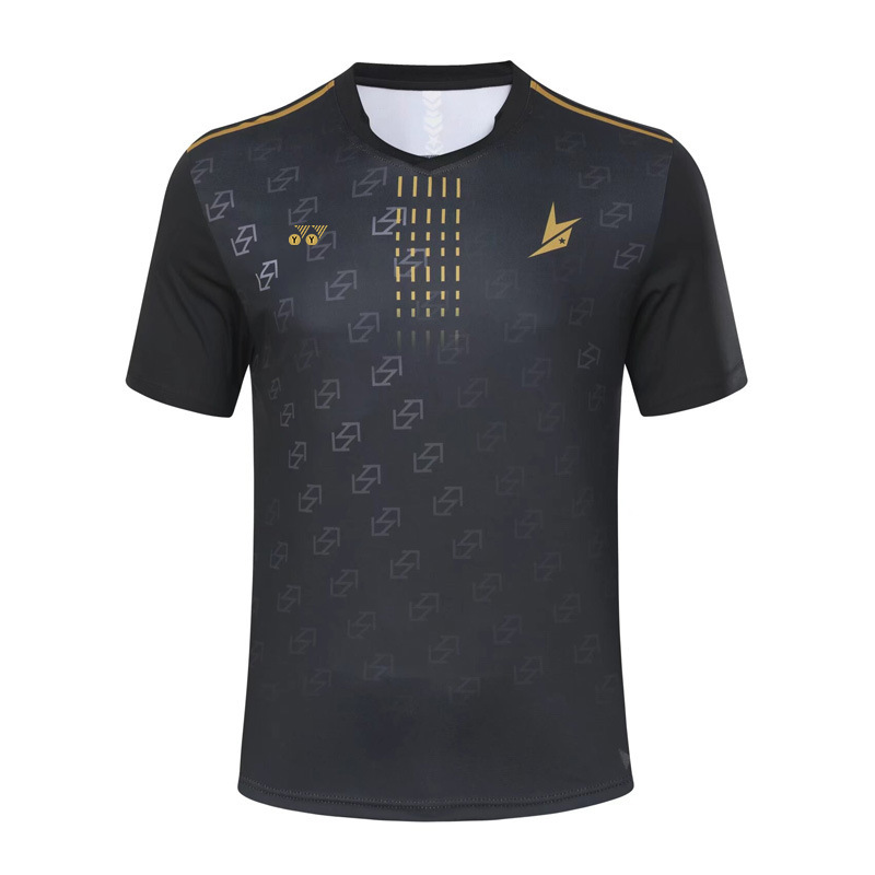 Quick-drying Summer Badminton Suit YY Tennis T-shirt Group-buying Men's Table Tennis Competition Suit Women's Group-buying Breathable Short-sleeved Suit