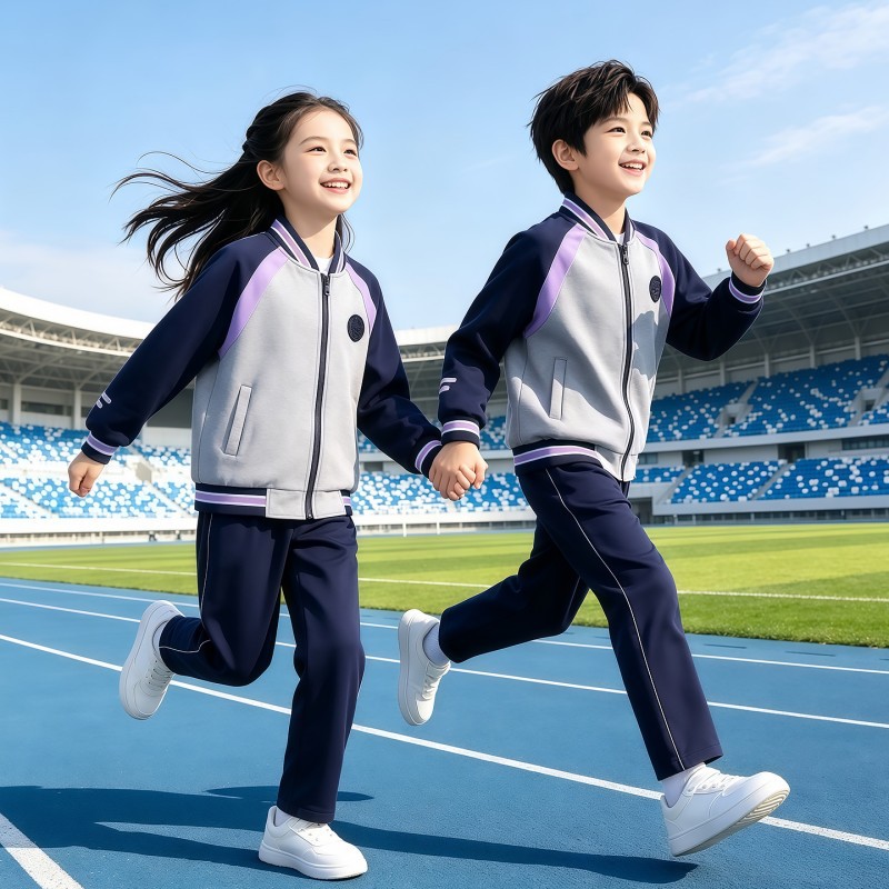 [Uniforms for Shenyang, Liaoning] Spring and Autumn Elementary School Uniforms, Breathable Class Uniforms, Sports Suits, Multi-Piece Sets for All Seasons