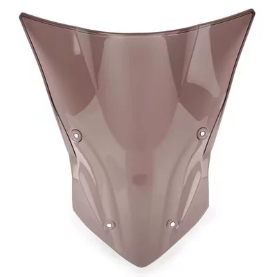Height-Increasing Front Windshield Windscreen | Motorcycle front windshield - style-3-brown