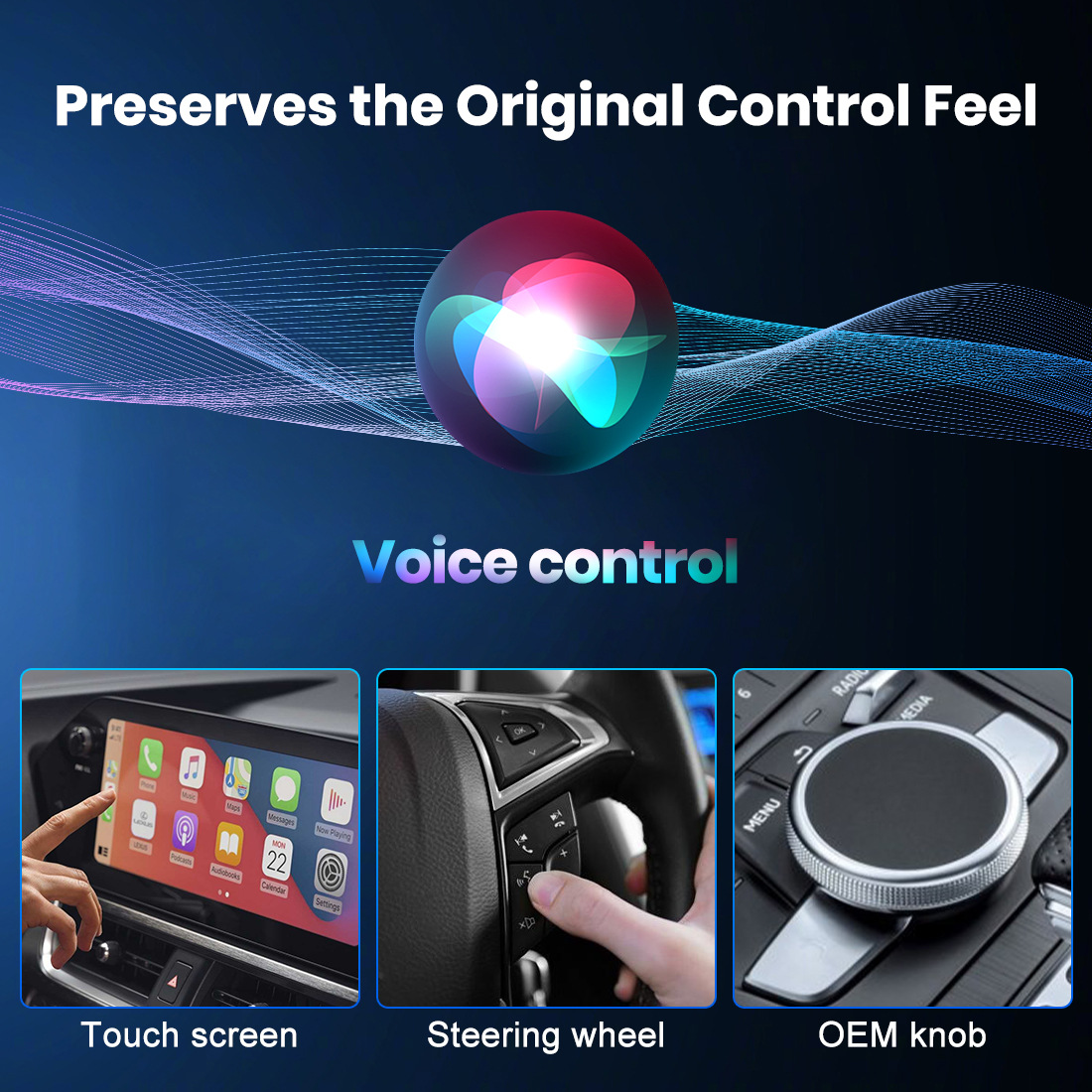 Factory Direct Supply Mmb Mini Wireless Carplay Box Wired to Wireless 2-in-1 Car Connectivity Converter