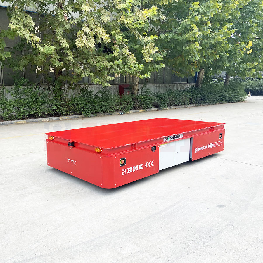 钢结构无轨地平车自动化遥控转运台车无轨胶轮车 睿迈科售后无忧