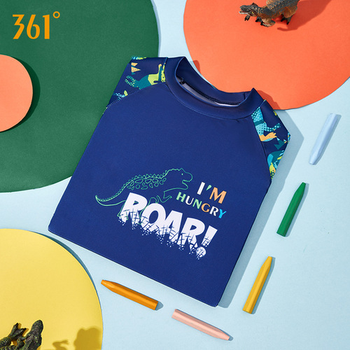 361 New Children's Swimsuit Boys Summer Breathable Split Swimsuit Boys Baby Professional Swimwear